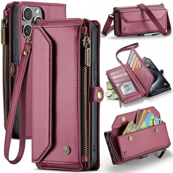 CaseMe iPhone 16 Pro Max Etui C36 Series Rød