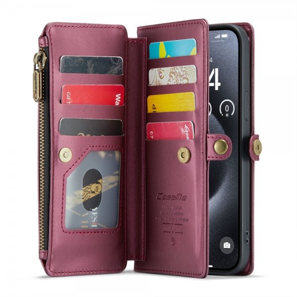 CaseMe iPhone 16 Pro Max Etui C36 Series Rød