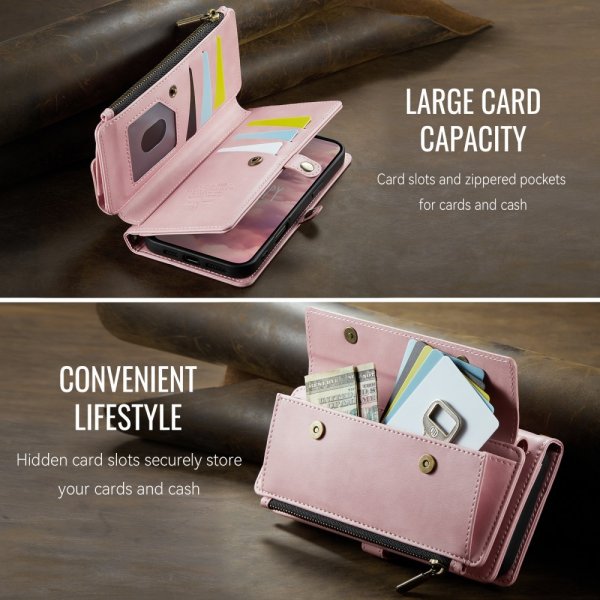 CaseMe iPhone 16 Pro Max Etui C39 Series Rosa