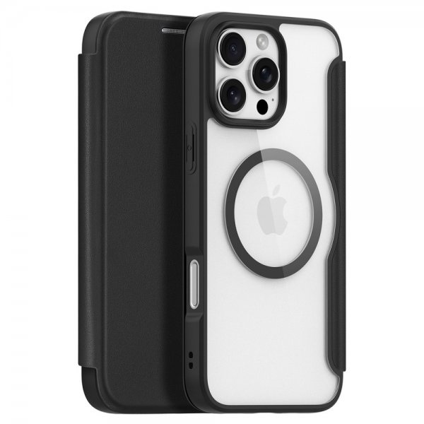 Dux Ducis iPhone 16 Pro Max Etui Skin X Pro Series MagSafe Svart