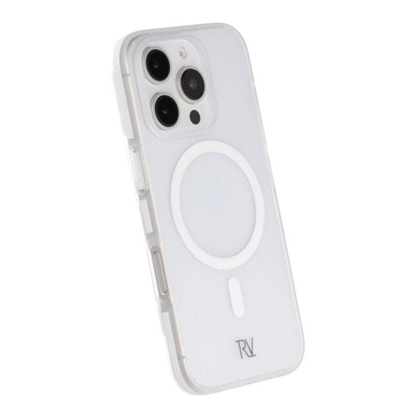 Rvelon iPhone 16 Pro Max Deksel Korrugerte MagSafe Transparent