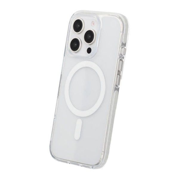 iPhone 16 Pro Max Deksel Støtsikker MagSafe Hvit