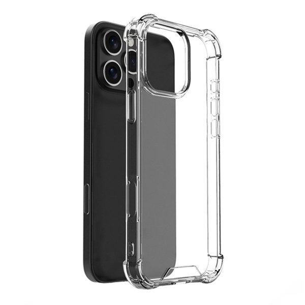 iPhone 16 Pro Max Deksel Støtsikker Transparent
