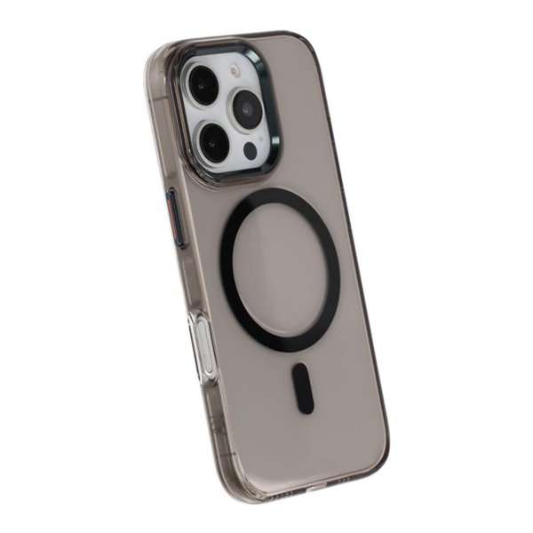 Rvelon iPhone 16 Pro Max Deksel TPU MagSafe Svart