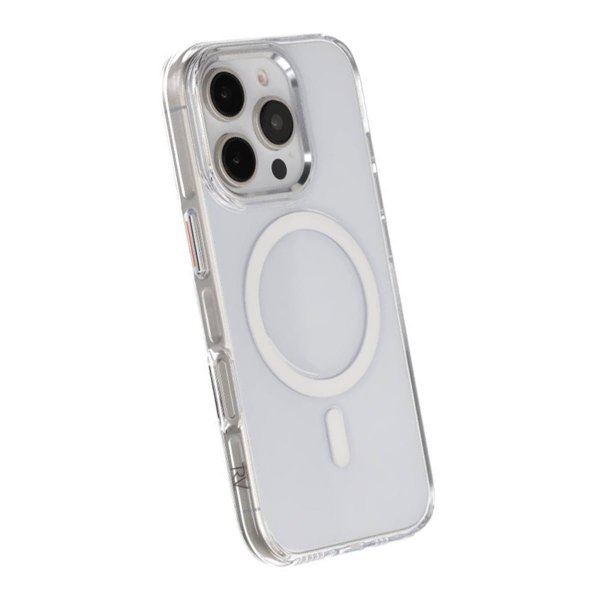 Rvelon iPhone 16 Pro Max Deksel Kamerastøtfanger MagSafe Transparent