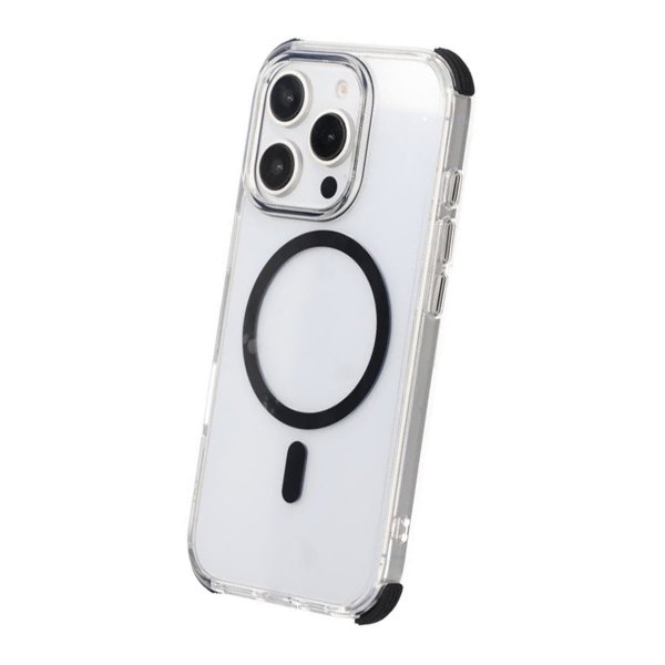 Rvelon iPhone 16 Pro Max Deksel TPU MagSafe Svart
