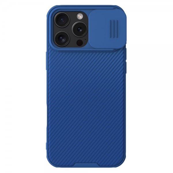 Nillkin iPhone 16 Pro Max Deksel CamShield Pro MagSafe Blå