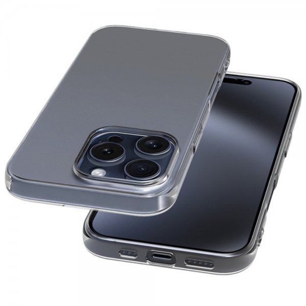 Nordic Covers iPhone 16 Pro Max Deksel Feather Series Transparent