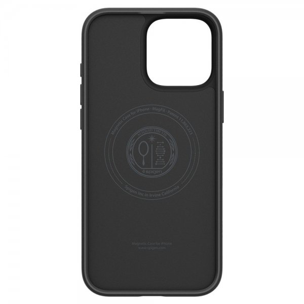Spigen iPhone 16 Pro Max Deksel Liquid Air T MagFit Matte Black