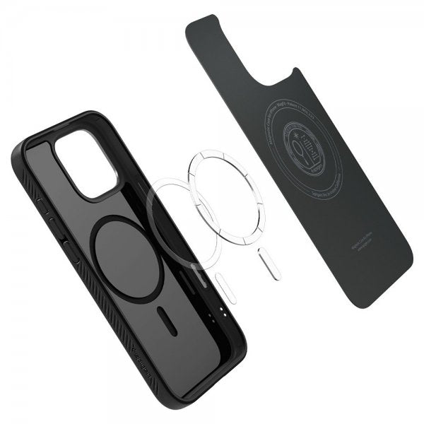 Spigen iPhone 16 Pro Max Deksel Liquid Air T MagFit Matte Black