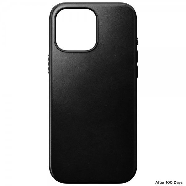 Nomad iPhone 16 Pro Max Deksel Modern Leather Case Horween Svart