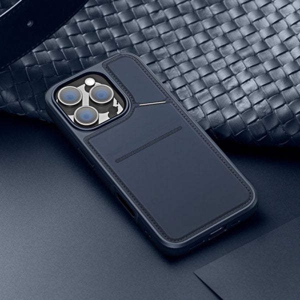 Dux Ducis iPhone 16 Pro Max Deksel Rafi II Series MagSafe Blå
