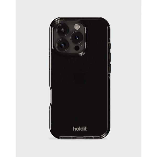 holdit iPhone 16 Pro Max Deksel Seethru Svart