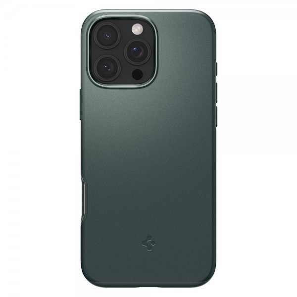 Spigen iPhone 16 Pro Max Deksel Thin Fit MagFit Abyss Green