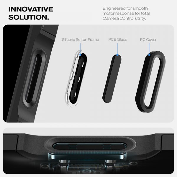 Spigen iPhone 16 Pro Max Deksel Tough Armor T MagFit Svart