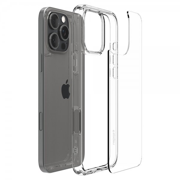 Spigen iPhone 16 Pro Max Deksel Ultra Hybrid Crystal Clear