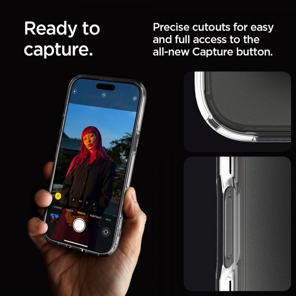 Spigen iPhone 16 Pro Max Deksel Ultra Hybrid Frost Clear