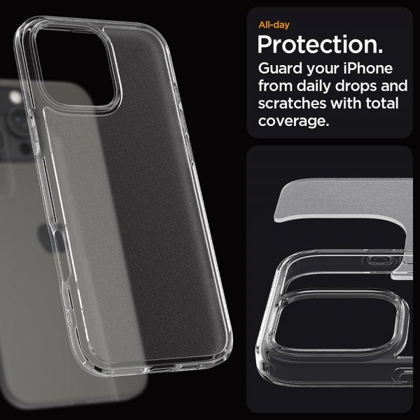 Spigen iPhone 16 Pro Max Deksel Ultra Hybrid Frost Clear