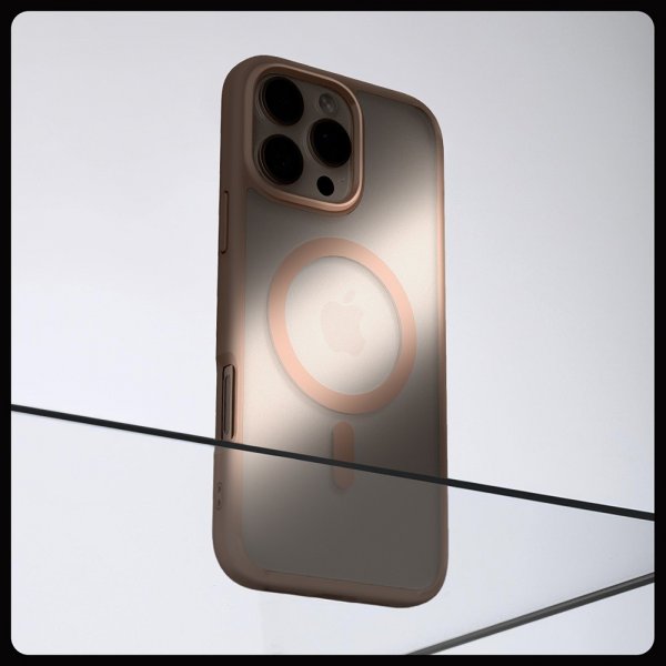 Spigen iPhone 16 Pro Max Deksel Ultra Hybrid MagFit Frost Rose Titanium