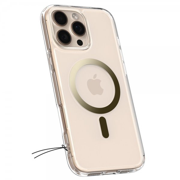 Spigen iPhone 16 Pro Max Deksel Ultra Hybrid MagFit Gull