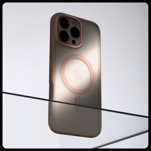 Spigen iPhone 16 Pro Max Deksel Ultra Hybrid MagFit Rose Titanium