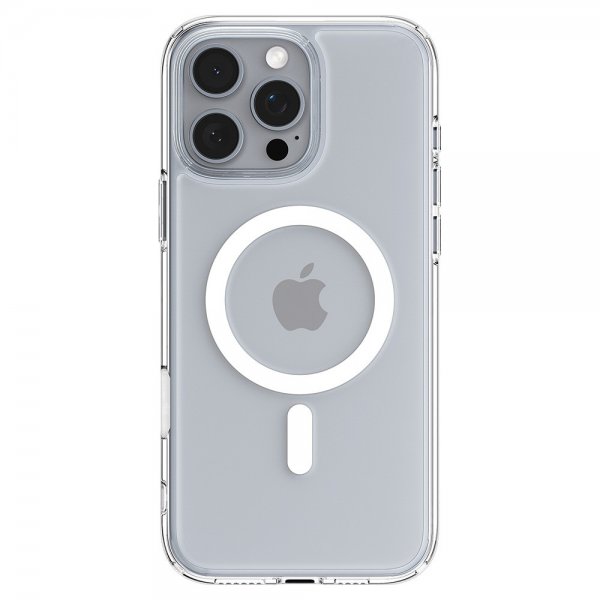 Spigen iPhone 16 Pro Max Deksel Ultra Hybrid T MagFit Clear White