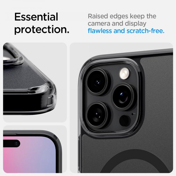 Spigen iPhone 16 Pro Max Deksel Ultra Hybrid T MagFit Frost Black