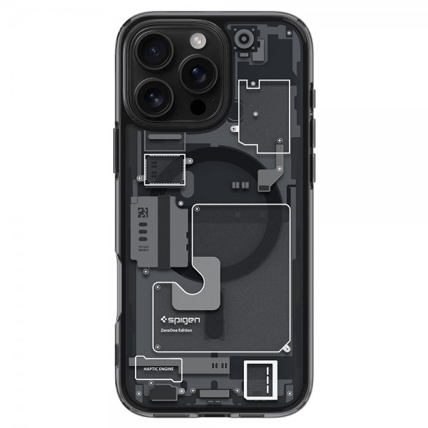 Spigen iPhone 16 Pro Max Deksel Ultra Hybrid Zero One MagFit Svart
