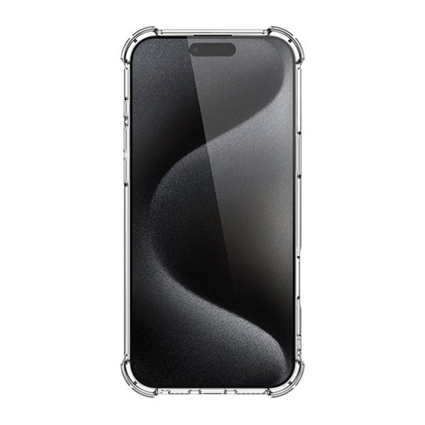 iPhone 16 Pro Deksel Støtsikker Transparent