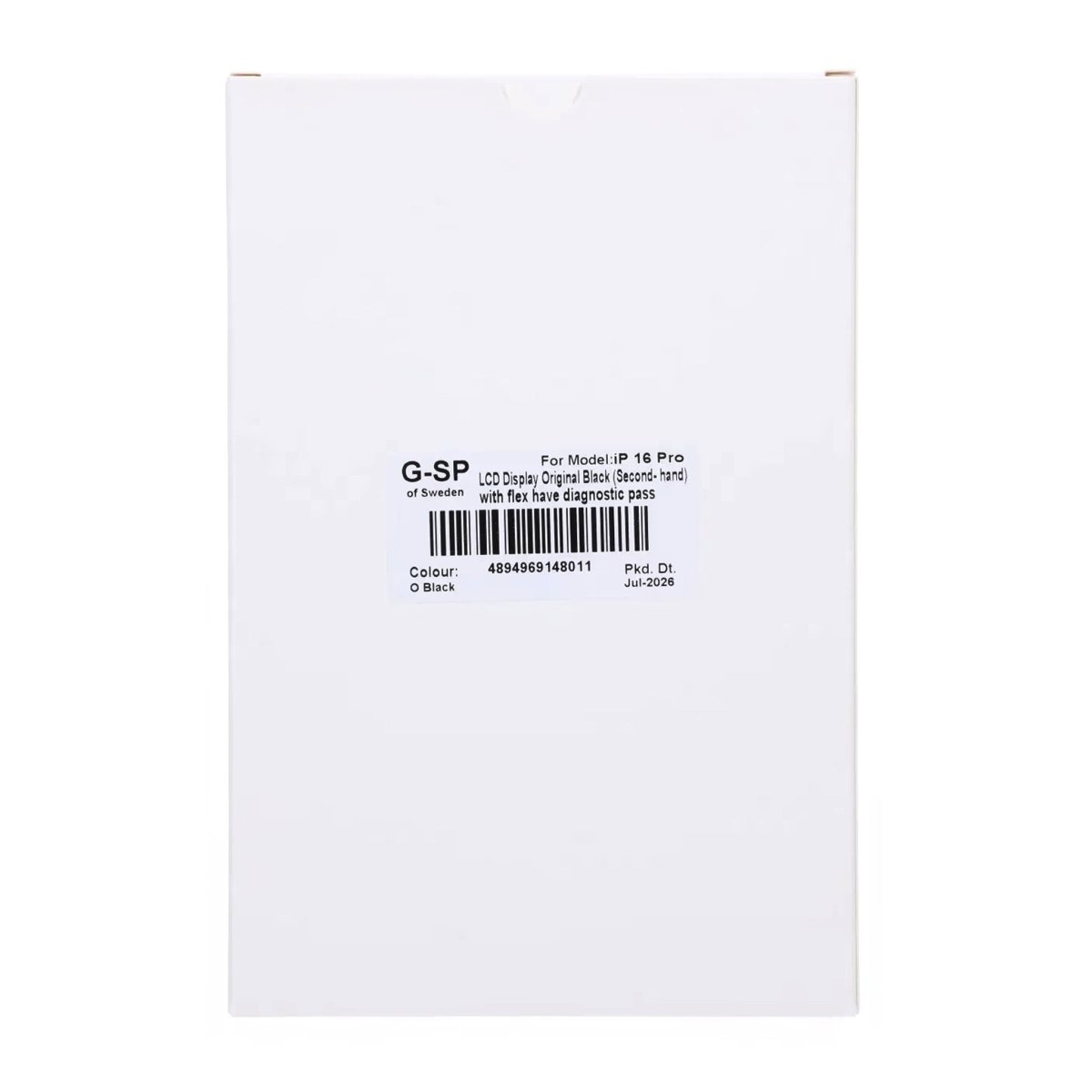 iPhone 16 Pro OLED-skjerm Original brukt – Diagnostikk godkjent