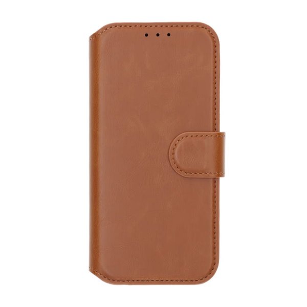 Rvelon iPhone 16 Pro Etui 4 Kortlomme MagSafe Brun