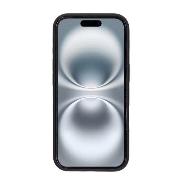 Rvelon iPhone 16 Pro Deksel Roterbart Stativ Svart