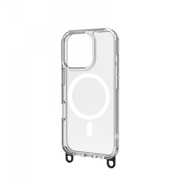 Celly iPhone 16 Pro Deksel Freedom Necklace MagSafe Transparent