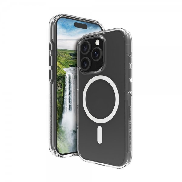 dbramante1928 iPhone 16 Pro Deksel Iceland Ultra D3O MagSafe Transparent