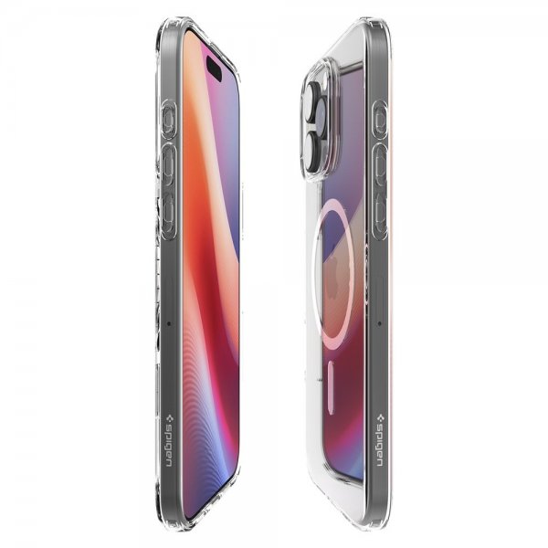 Spigen iPhone 16 Pro Deksel Liquid Crystal MagFit Crystal Clear