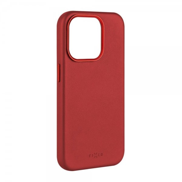 Fixed iPhone 16 Pro Deksel MagLeather Rød