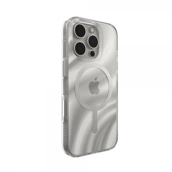 Zagg iPhone 16 Pro Deksel Milan Snap Swirl Glitter