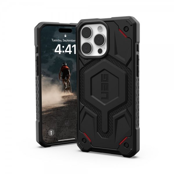 Urban Armor Gear (UAG) iPhone 16 Pro Deksel Monarch Pro Kevlar MagSafe Svart