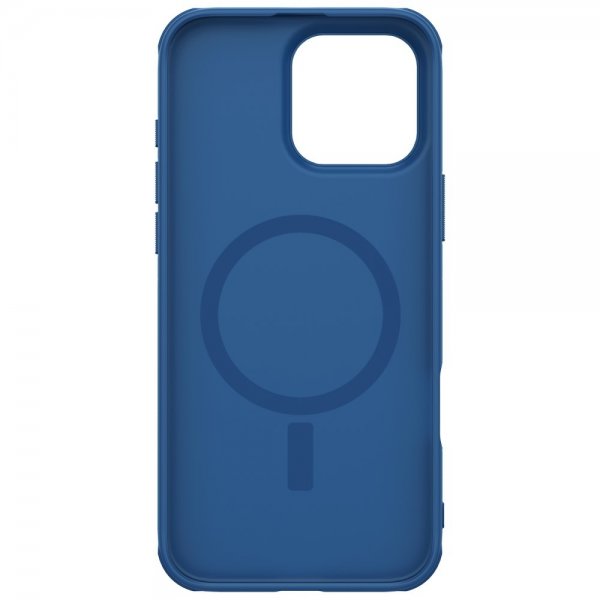 Nillkin iPhone 16 Pro Deksel Super Frosted Shield Pro MagSafe Blå