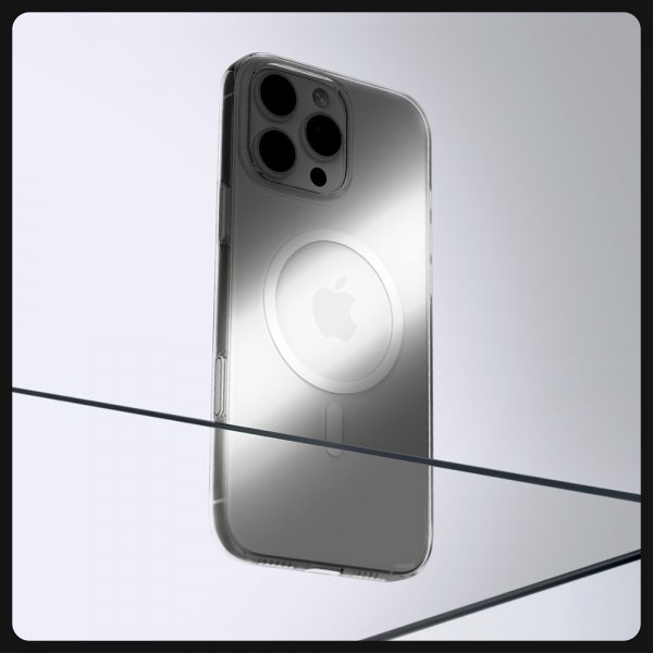 Spigen iPhone 16 Pro Deksel Thin Fit T MagFit Clear White
