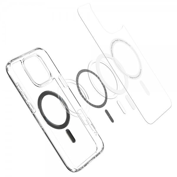 Spigen iPhone 16 Pro Deksel Ultra Hybrid MagFit Carbon Fiber