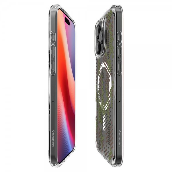Spigen iPhone 16 Pro Deksel Ultra Hybrid MagFit Digital Camo