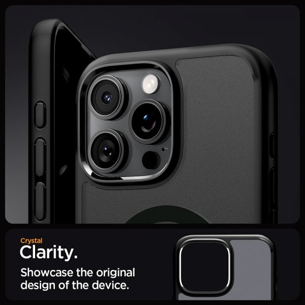 Spigen iPhone 16 Pro Deksel Ultra Hybrid MagFit Frost Black