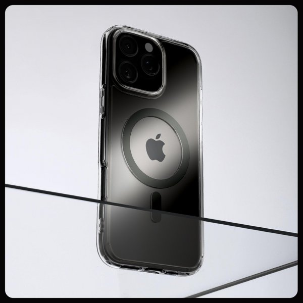 Spigen iPhone 16 Pro Deksel Ultra Hybrid MagFit Graphite
