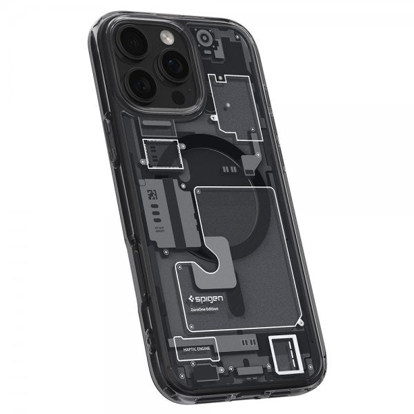 Spigen iPhone 16 Pro Deksel Ultra Hybrid Zero One MagFit Svart