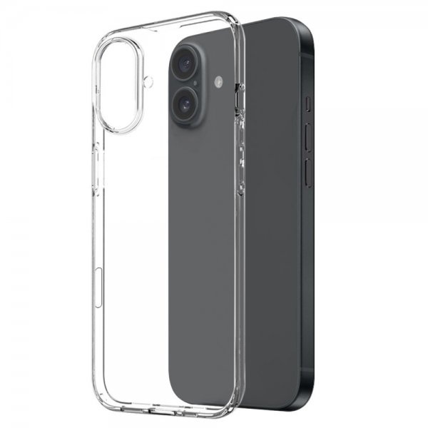 Northjo iPhone 16 Deksel med Skjermbeskytter og Kamerabeskytter 3-i-1
