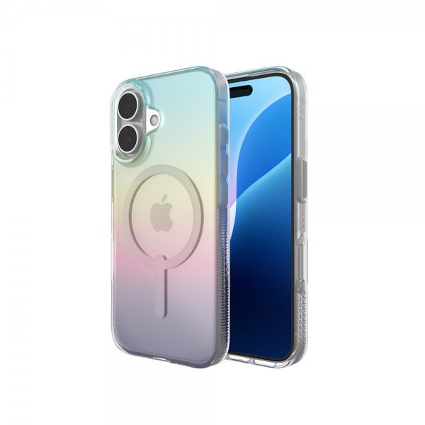 Zagg iPhone 16 Deksel Milan Snap Iridescent