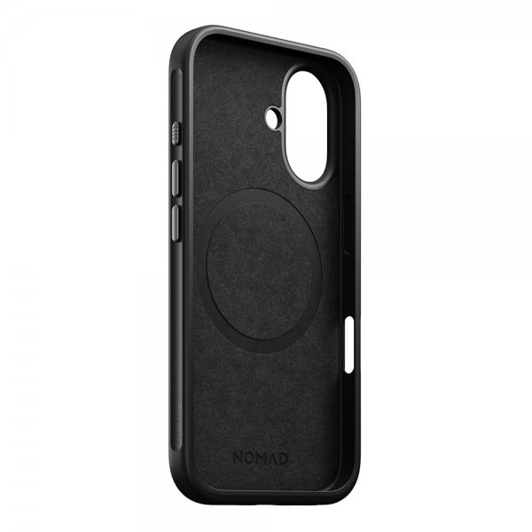 Nomad iPhone 16 Deksel Modern Leather Case Brun