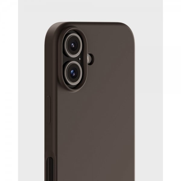 holdit iPhone 16 Deksel Silikon Chocolate