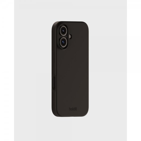 holdit iPhone 16 Deksel Silikon Svart